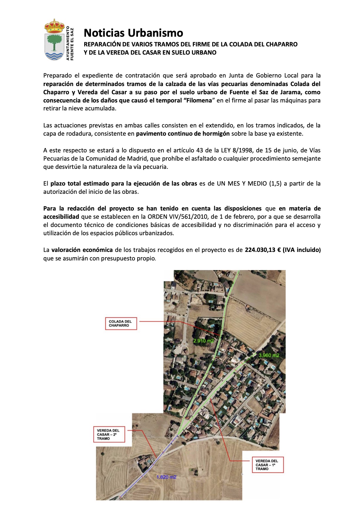 10 agosto N urbanismo reparacin VP en suelo urbano
