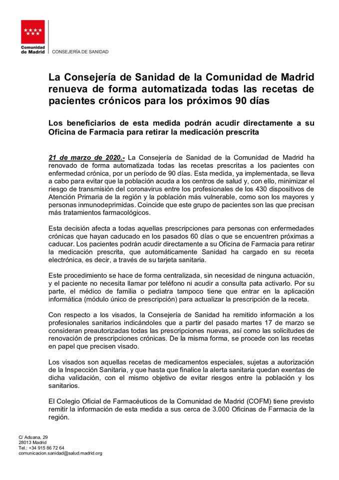 Renovacin recetas