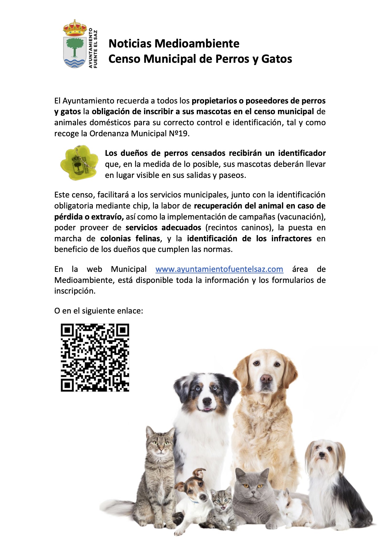 8 abril 2021 Noticias Medioambiente censo perros y gatos
